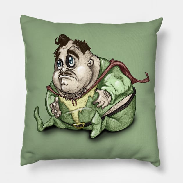 boris Pillow by bobgoodallart