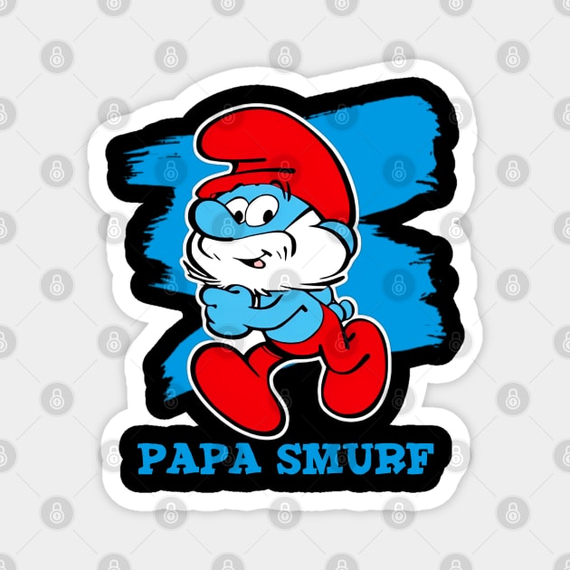 papa smurf Magnet by EPISODE ID