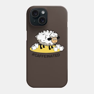 Heavily Caffeinated Sheep Phone Case