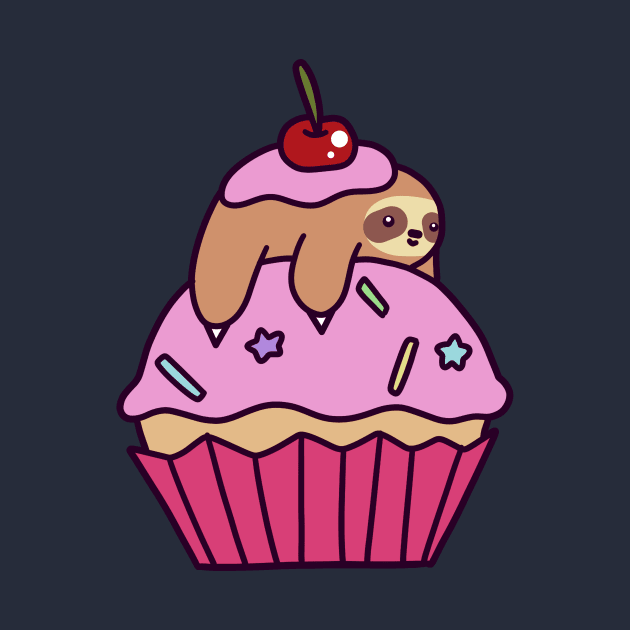 Cupcake Sloth by saradaboru