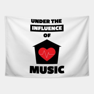 Under the Influence of House Music Tapestry