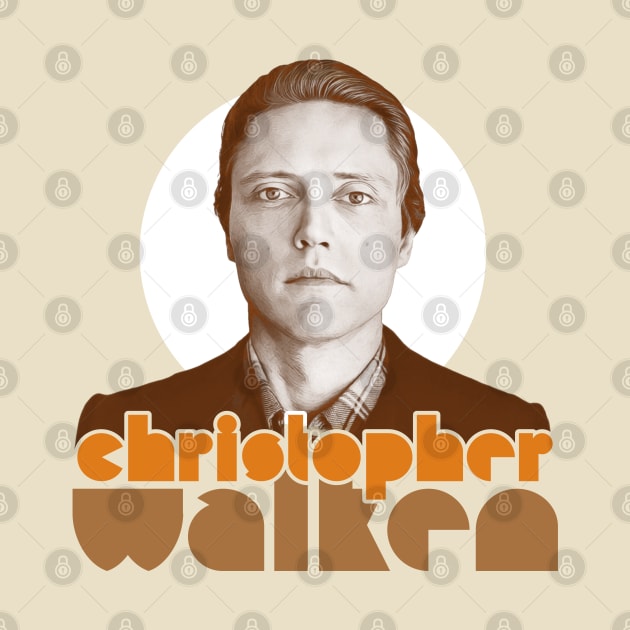 Retro Christopher Walken Sepia Tribute by darklordpug