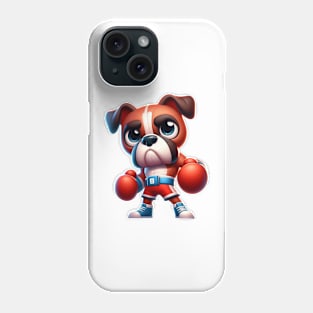 Cute Boxer Dog Phone Case