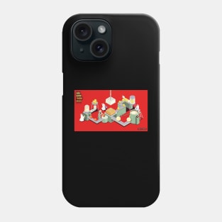 Mid Autumn Bunny Factory Phone Case