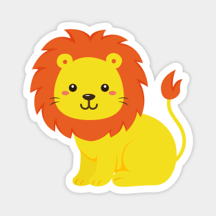 Lion Cub for Kids Magnet