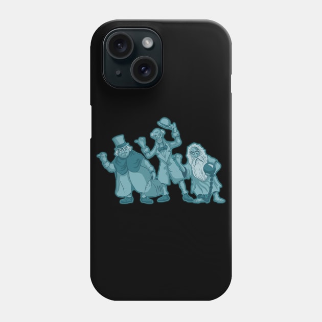 Hitchhiking Ghosts Phone Case by Black Snow Comics