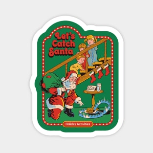 Let's Catch Santa Magnet