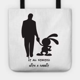 It all started with a rabbit Tote