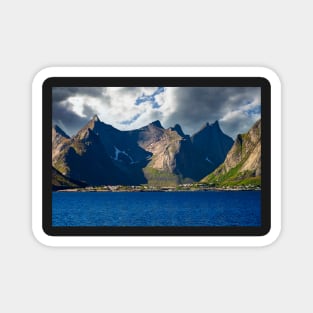 Lofoten Island Landscape Magnet