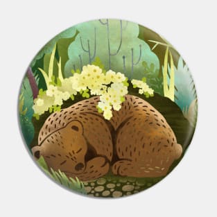 Bear Nest Pin