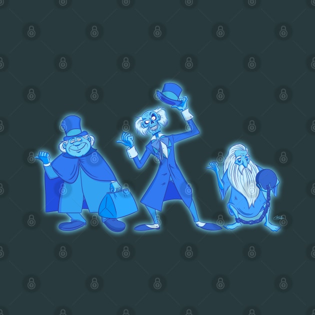 Hitchhiking Ghosts by Doodle Dan