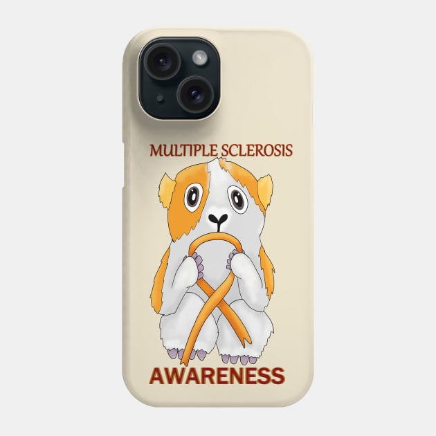 Multiple Sclerosis Awareness Phone Case by Antiope