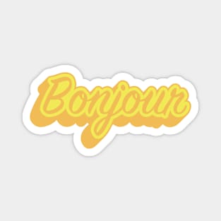 Bright Bonjour Magnet