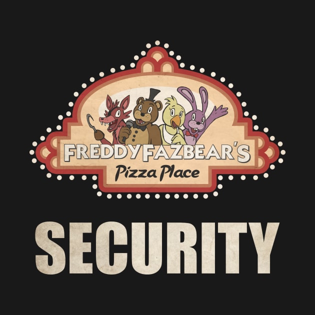 Five Nights at Freddy's - FNAF - Freddy Fazbear's Pizza Security by Kaiserin