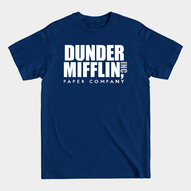Dunder Mifflin Inc Paper Company Office Logo - The Office - T-Shirt