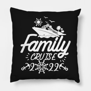 Merry Cruisemas Funny Cruise Ship Family Christmas 2022 1 Pillow