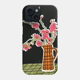 Rustic Vase of Flowers Phone Case