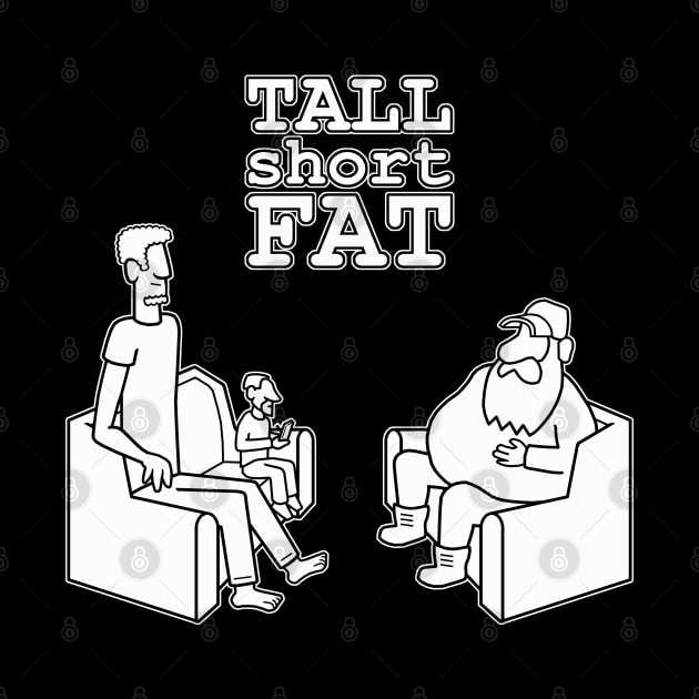 Tall Short Fat - webcomic logo by BeringerTwit