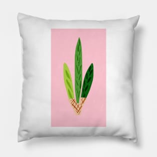 Lulav Pink Print Pillow