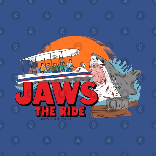 Jaws: The Ride by DeepDiveThreads