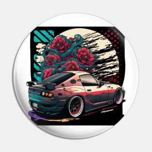 Mazda rx7 art Pin