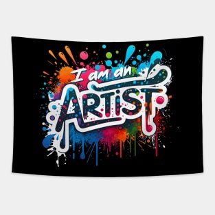 I Am an Artist Tapestry