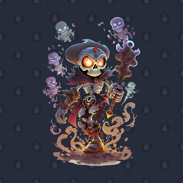 Skeletoon Wizard by Spaksu