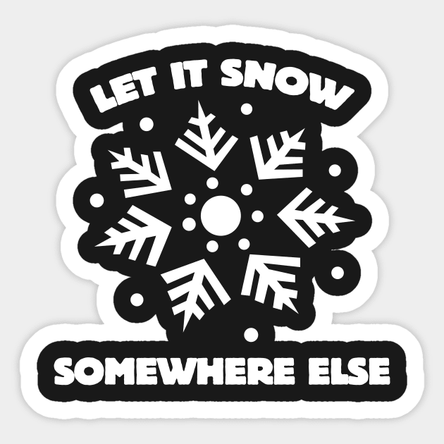 Let It Snow Stickers PNG