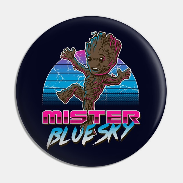 Mr Blue Sky Pin by Nemons