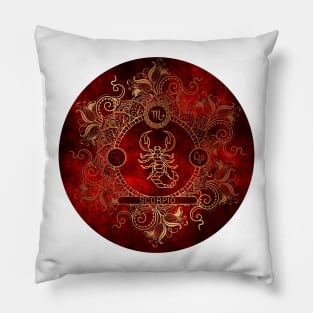 Zodiac - Fire - Scorpio Pillow