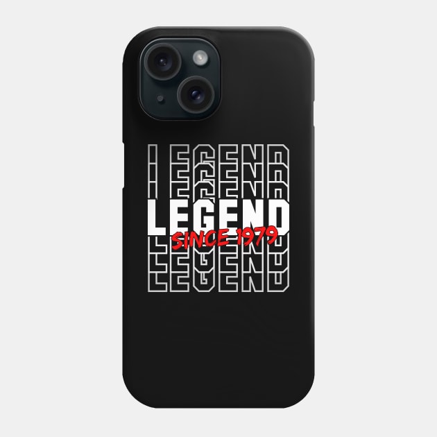 Legend Since 1979 Phone Case by Geoji 