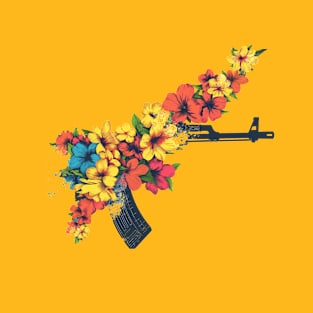 Flower Gun (AK-47) T-Shirt