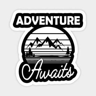 Hiker - Adventure Awaits Magnet