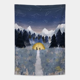 Camping Tapestry