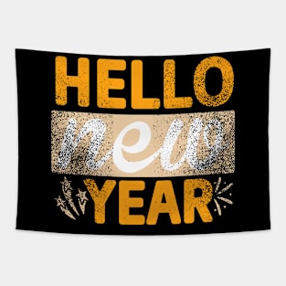 Hello New Year Tapestry