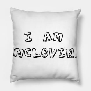 I Am Mc Lovin. Pillow