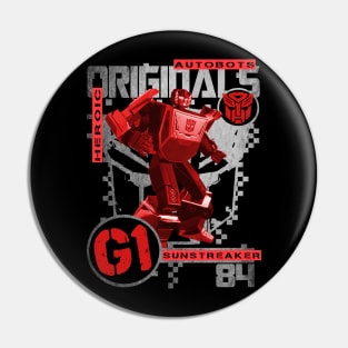 G1 Originals - Sunstreaker Pin