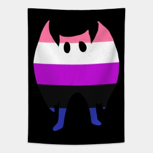 Mothman gender fluid pride Tapestry