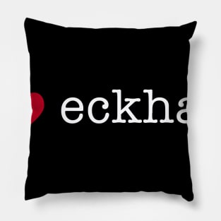 i heart eckhart Pillow
