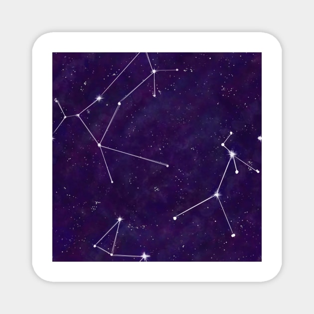 Canis Constellation Magnet by MJDiesl