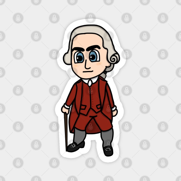 Chibi Sam Adams (Small Print) Magnet by Aeriskate