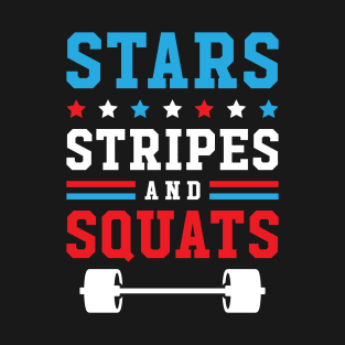 Stars, Stripes And Squats v2 T-Shirt