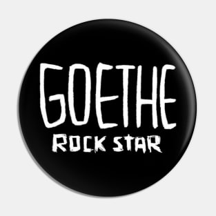 German Writer, Goethe Pin