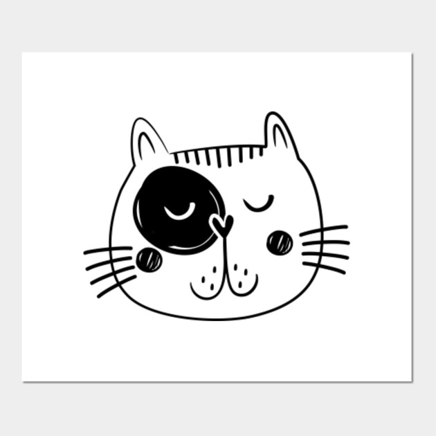 Cat Cat Posters And Art Prints Teepublic Au
