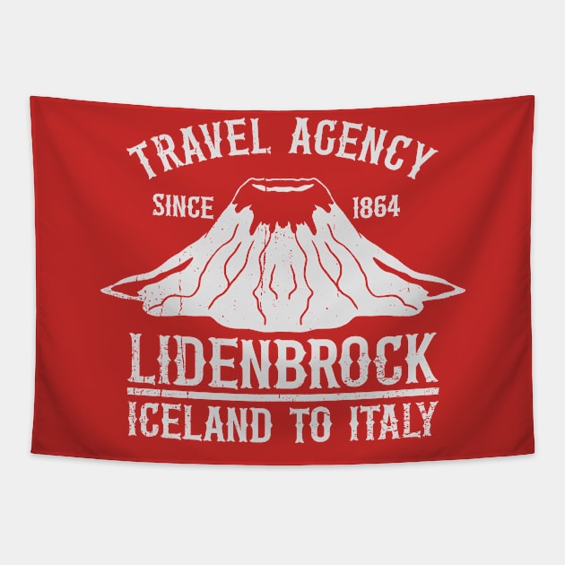 Lidenbrock Agency Tapestry by nickbeta
