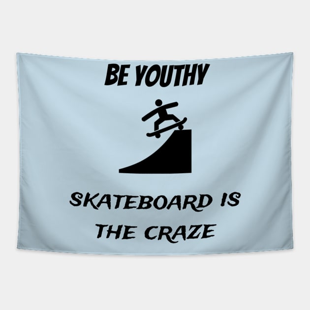 Skateboard craze! Tapestry by LP Designs