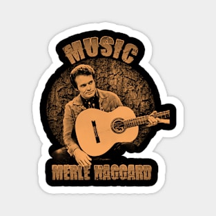 merle haggard //musician Magnet