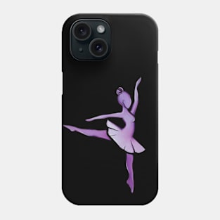 Purple Ballerina Phone Case