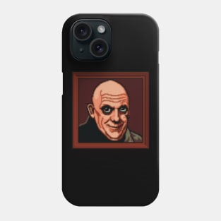 Uncle Fester Portrait Pixel Art Phone Case