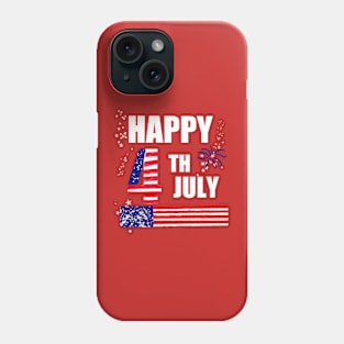 4th of July independent day USA United States of America Phone Case